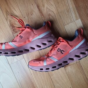On Running Women's Coral Athletic Shoes